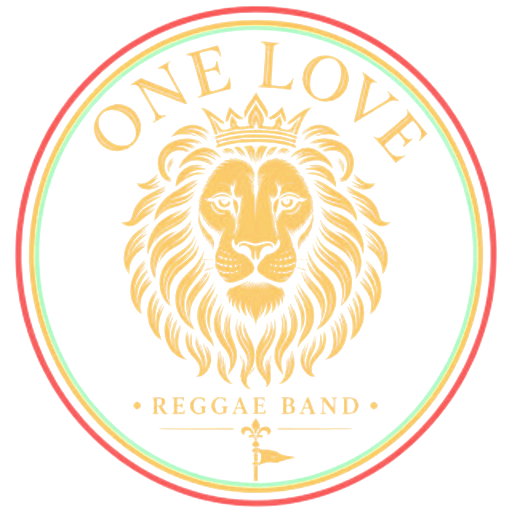 One Love Reggae Band lion crest
